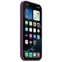 APPLE iPhone 16 Pro Silicone Case with MagSafe Plum myym3zm/a