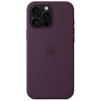 APPLE iPhone 16 Pro Max Silicone Case with MagSafe Plum myyw3zm/a