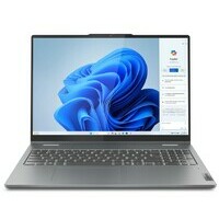 Lenovo IdeaPad 5 2-in-1 16AHP9 (Luna Grey, Aluminium Top) AMD Ryzen 7 8845HS, 16GB, 1TB, 16inch WUXGA TOUCH IPS DigitalPen, Backlite, FPR, DOS (83DS0017YA)