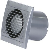 TEXO ELITE VENTILATOR FI120 SA KLAPNOM SILVER