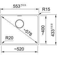 FRANKE-D MRG 110-52 A black 125.0683.234