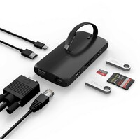 SATECHI USB-C On-the-go Multiport adapter Black ST-UCMBAK