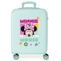 DISNEY MINNIE GEOMETRIC ABS Kofer 55cm sa 4 dupla tockica PLAVI