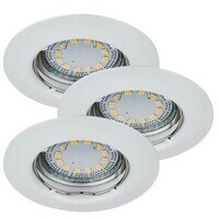 RABALUX Lite LED ugradni spot GU10 3x3W 3000K beli