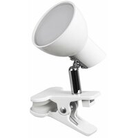 RABALUX Noah, clip lamp, bela,  LED 5W