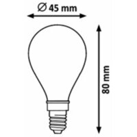 RABALUX Sijalica E14, 4W, 350lm, 4000K 2