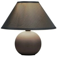 RABALUX Ariel, unutrašnja keramicka stona lampa, siva, E14 G45 1xMA