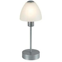 RABALUX Lydia, stona lampa, srebrna metalna