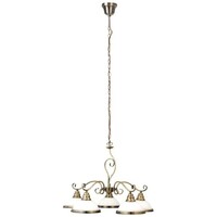 RABALUX Elisett  luster E27 5x60W bronza