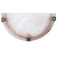 RABALUX Alabastro zidna lampa E27 60W tabaco/bronza