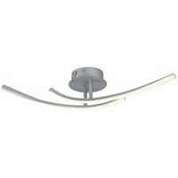 RABALUX Tatjana, unutrašnja LED plafonjera, posrebrena