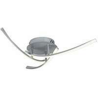 RABALUX Tatjana, unutrašnja LED plafonjera, posrebrena 2