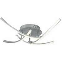 RABALUX Tatjana, unutrašnja LED plafonjera, posrebrena 3