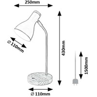 RABALUX Fidel, plafonska lampa, E27 / 2x max. 25W