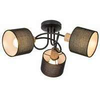 RABALUX Miguel, plafonska lampa, E14 / 3x max. 40W IP20 hras