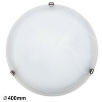 RABALUX Alabastro plafonjeraD40 E27 2x60Wbelo/hrom
