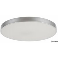 RABALUX Tesia, plafonjera,srebrna, LED 36W 2600lm 4000K 40cm