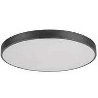 RABALUX Tesia, plafonjera,mat crna,LED 60W 60cm daljinski 3000-6000K