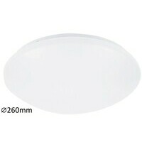 RABALUX Lucas plafonjera LED 12W 4000K 26cm bela IP20