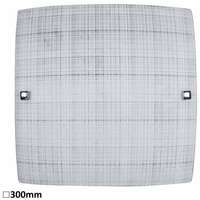 RABALUX Scottie plafonjera 300x300 E27 60W belo/hrom