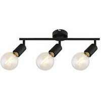 RABALUX Lamar, metal spot , E27 3xMAX 40W, mat crna