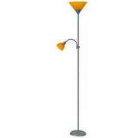 RABALUX Action podna lampa sa citacem E27+E14 silver/narandžasta