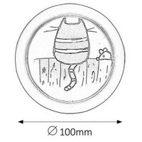 RABALUX Cathy lampa sa taster prekidacem LED 0,3W