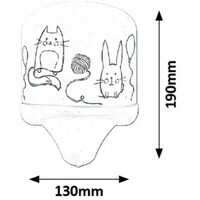 RABALUX Cathy zidna lampa E14 7W