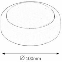 RABALUX Push light, lampa na baterije sa taster prekidacem LED