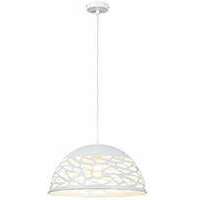 RABALUX Norena,visilica E27 60W,mat belo