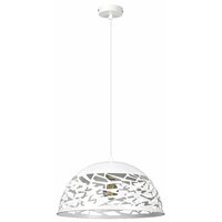 RABALUX Norena,visilica E27 60W,mat belo