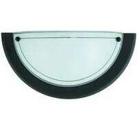 RABALUX Ufo zidna lampa D31 E27 60W crno opal