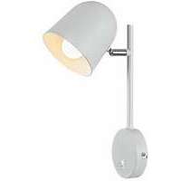 RABALUX Egon, unutrašnja metalna zidna lampa, E14 bela
