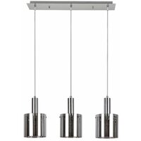 RABALUX Donati, staklo Visilica lampa, hrom, tonirano staklo 2