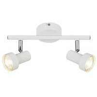 RABALUX Konrad,spot, GU10 2x50W,belo