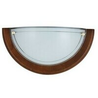 RABALUX Fa Ufo zidna lampa D30 E27 60W hrast opal