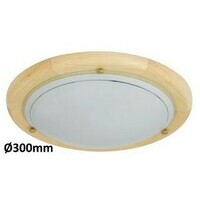 RABALUX Fa Ufo plafonjera D30 E27 60W nature opal