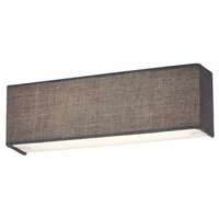 RABALUX Morpheus zidna lampa, siva/bela,  LED 6W