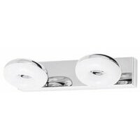 RABALUX Beata zidna lampaLED 2x5W 4000K IP44 hrom