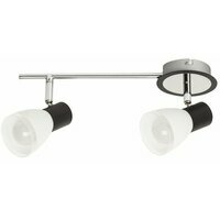 RABALUX Ati spot E14 2x max40W crno/hrom