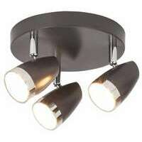 RABALUX Karen spot LED 3x4W antracit/ hrom