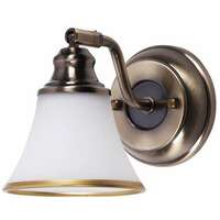 RABALUX Grando zidna lampa E14 1x40W bronza/belo