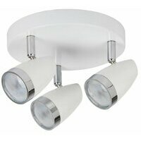 RABALUX Karen spot LED 3x4W belo/hrom