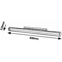 RABALUX Paula zidnaLED 18W hrom