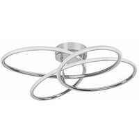 RABALUX Piero, LED plafonjera, 30W, 4000K, metal hrom