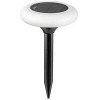 RABALUX Haiti spoljna solarna lampa plastika crna sa mlecnim 0,5W