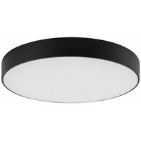 RABALUX Tartu,spoljna plafonska,LED24W,crno,okrugla