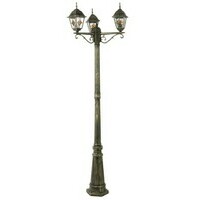 RABALUX Monaco kandilaber, visina 195cm, 3xE27 staro zlato