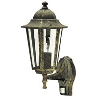 RABALUX Velence spoljna zidna lampa 60W agold IP44 senzor