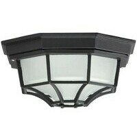 RABALUX Milano spoljna plafonjera E27 100W crno IP44